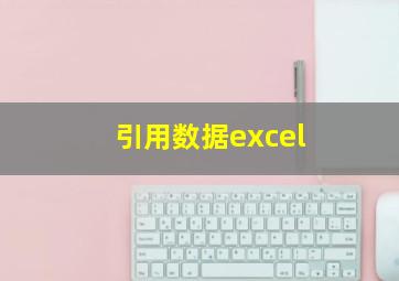 引用数据excel