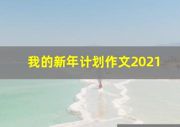 我的新年计划作文2021