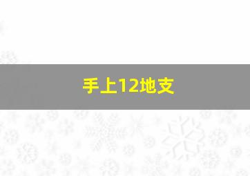 手上12地支