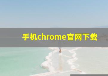 手机chrome官网下载