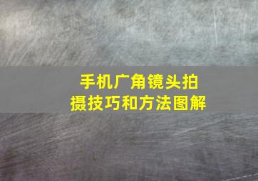 手机广角镜头拍摄技巧和方法图解