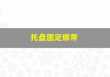 托盘固定绑带