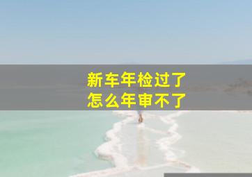 新车年检过了怎么年审不了