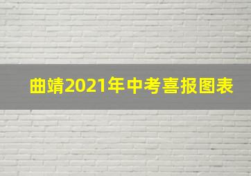 曲靖2021年中考喜报图表