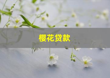 樱花贷款