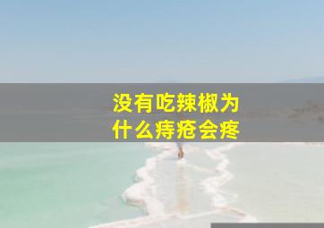 没有吃辣椒为什么痔疮会疼