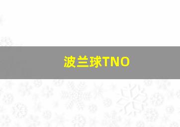 波兰球TNO