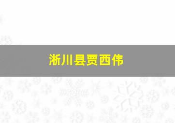 淅川县贾西伟