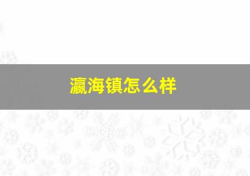 瀛海镇怎么样