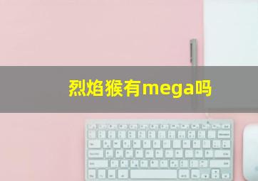 烈焰猴有mega吗