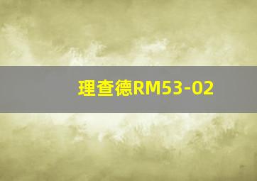 理查德RM53-02