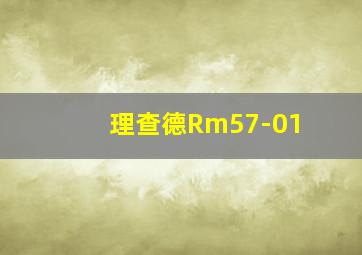 理查德Rm57-01