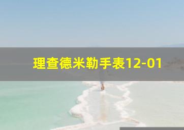 理查德米勒手表12-01