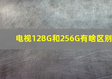 电视128G和256G有啥区别