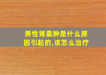 男性肾囊肿是什么原因引起的,该怎么治疗