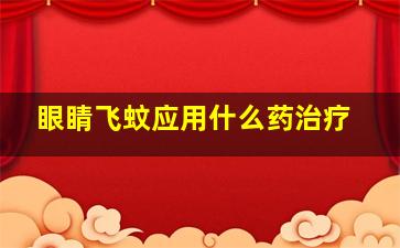 眼睛飞蚊应用什么药治疗