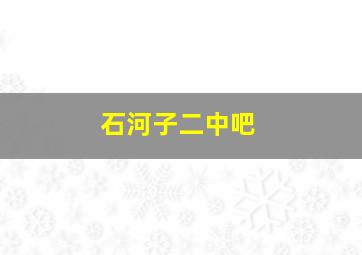 石河子二中吧