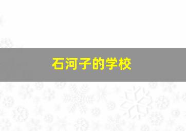 石河子的学校