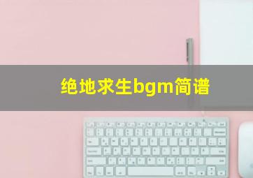 绝地求生bgm简谱