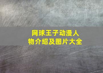 网球王子动漫人物介绍及图片大全