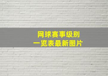 网球赛事级别一览表最新图片