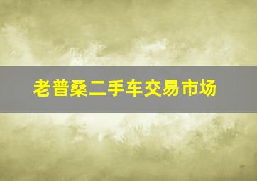 老普桑二手车交易市场