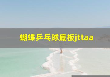 蝴蝶乒乓球底板jttaa