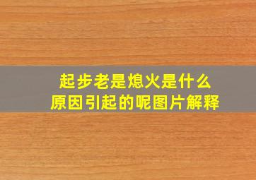 起步老是熄火是什么原因引起的呢图片解释