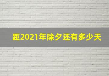 距2021年除夕还有多少天