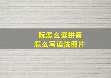 阮怎么读拼音怎么写读法图片