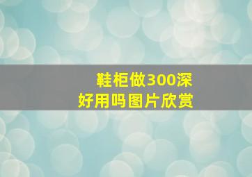 鞋柜做300深好用吗图片欣赏