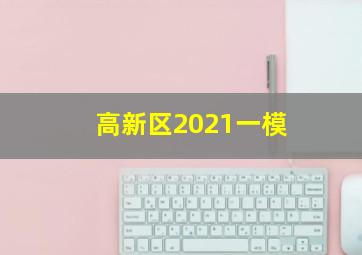 高新区2021一模