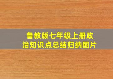 鲁教版七年级上册政治知识点总结归纳图片