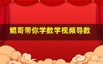 鲲哥带你学数学视频导数