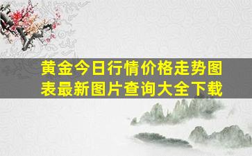 黄金今日行情价格走势图表最新图片查询大全下载