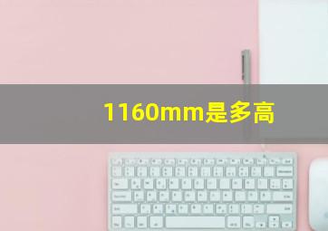 1160mm是多高