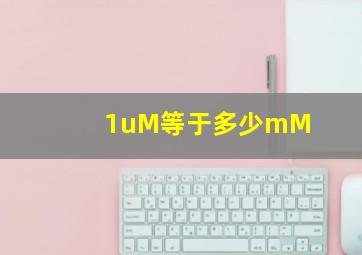 1uM等于多少mM