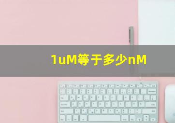 1uM等于多少nM