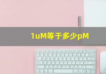 1uM等于多少pM