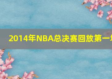 2014年NBA总决赛回放第一场