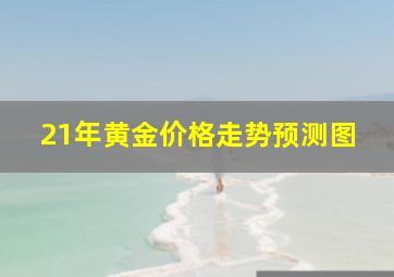 21年黄金价格走势预测图