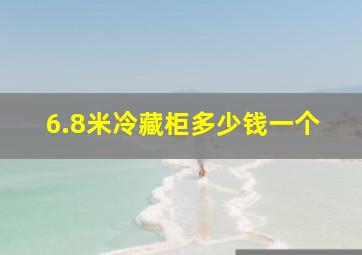 6.8米冷藏柜多少钱一个