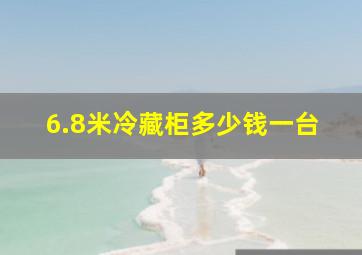 6.8米冷藏柜多少钱一台