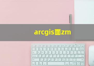 arcgis面zm