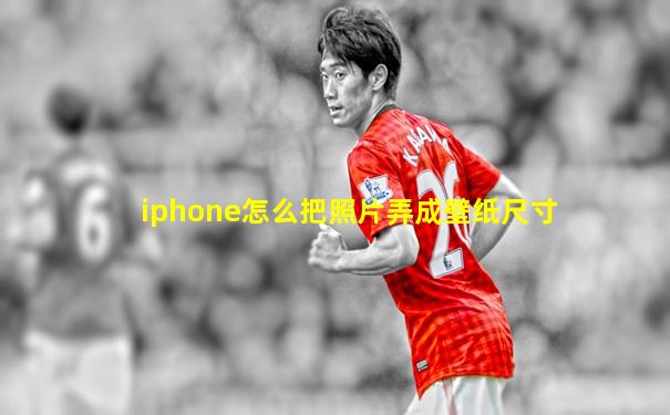 iphone怎么把照片弄成壁纸尺寸