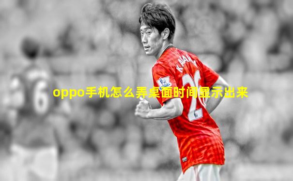 oppo手机怎么弄桌面时间显示出来