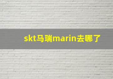 skt马瑞marin去哪了