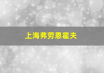 上海弗劳恩霍夫