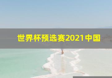 世界杯预选赛2021中国