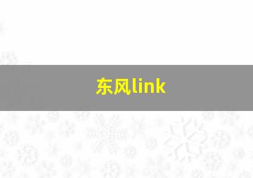 东风link